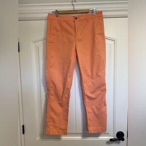 J Crew High Rise Girlfriend Chinos size 10